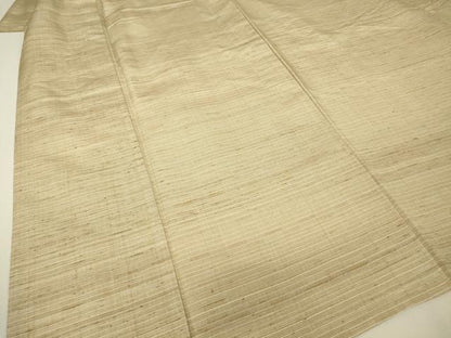 平和屋着物▽男性　単衣　縞　正絹　逸品　DABJ1373
