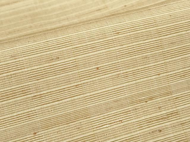 平和屋着物▽男性　単衣　縞　正絹　逸品　DABJ1373