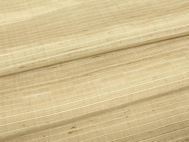 平和屋着物▽男性　単衣　縞　正絹　逸品　DABJ1373
