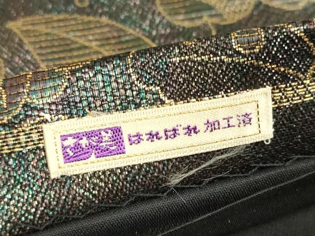 平和屋着物▼六通柄袋帯　辻が花　金糸　さが美扱い　正絹　逸品　DABJ1773az