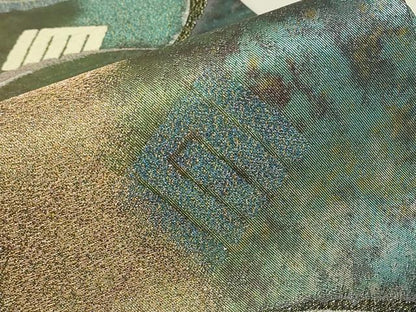 平和屋着物▼六通柄袋帯　新小石丸　箔錦　源氏香　金糸　正絹　逸品　DABJ1925az