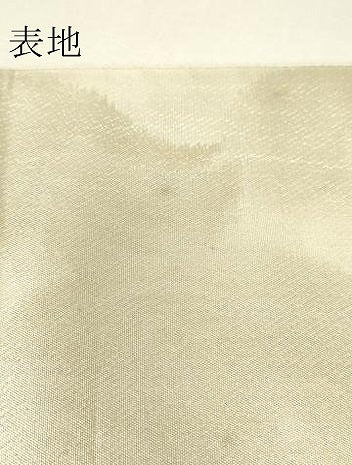 平和屋着物▼太鼓柄袋帯　フランスロココ　花手　金唐革織　金糸　正絹　逸品　DABJ1990az