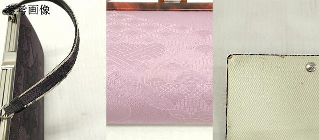 平和屋着物▼和装小物　和装バッグまとめて4点　ハンドバッグ　クラッチ　風景文　吉祥文様　草花間道　逸品　DABJ2025xg