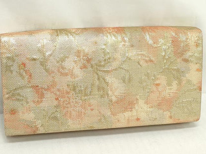 平和屋着物▼和装小物　和装バッグまとめて4点　ハンドバッグ　佐賀錦　花唐草文　菱花文　金糸　逸品　DABJ2027xg