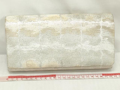 平和屋着物▼和装小物　和装バッグまとめて4点　ハンドバッグ　佐賀錦　菱草花文　格子　金銀糸　逸品　DABJ2031xg