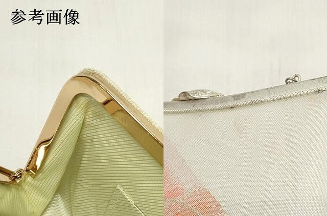 平和屋着物▼和装小物 和装バッグまとめて3点 ハンドバッグ クラッチ 佐賀錦 御所車花松文 芝草文 流水文 金銀糸 逸品 DABJ2041xg