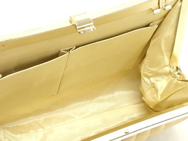 平和屋着物▼和装小物　和装バッグまとめて3点　ハンドバッグ　クラッチ　佐賀錦　立波花蝶文　金銀糸　逸品　DABJ2044xg
