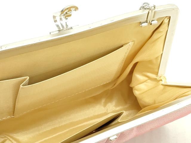 平和屋着物▼和装小物　和装バッグまとめて3点　ハンドバッグ　クラッチ　佐賀錦　立波草花文　花松文　金銀糸　逸品　DABJ2048xg