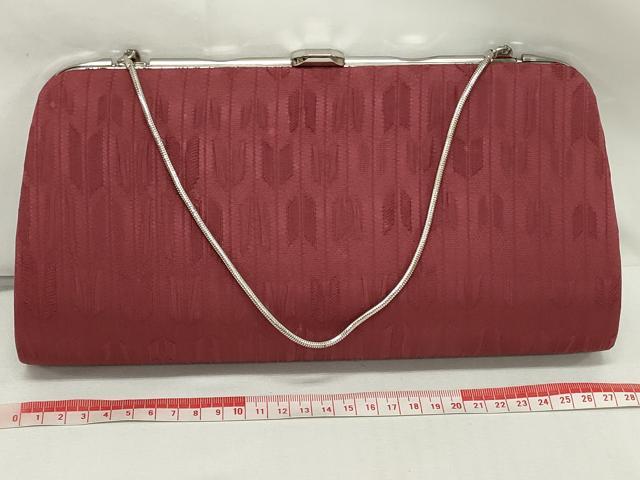 平和屋着物▼和装小物　和装バッグまとめて3点　ハンドバッグ　クラッチ　佐賀錦　草花文　矢羽文　金銀糸　逸品　DABJ2055xg