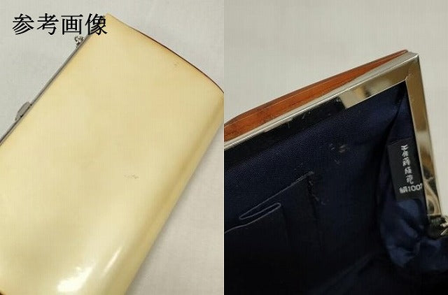 平和屋着物▼和装小物　和装バッグまとめて3点　ハンドバッグ　クラッチ　本場大島紬　7マルキ　草花文　笹竹文　逸品　DABJ2056xg