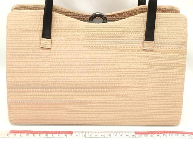 平和屋着物▼和装小物　和装バッグまとめて4点　ハンドバッグ　クラッチ　菱花唐草文　更紗花唐草文　横段文　金糸　逸品　DABJ2062xg