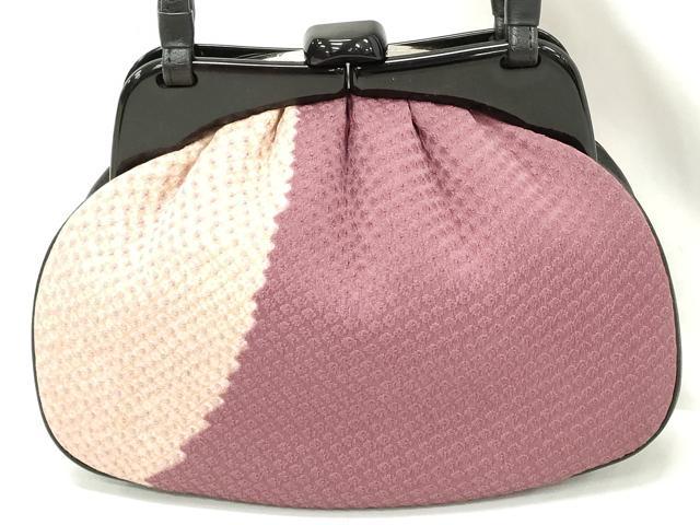 平和屋着物▼和装小物　和装バッグまとめて3点　ハンドバッグ　クラッチ　椿　器物花文　逸品　DABJ2069xg