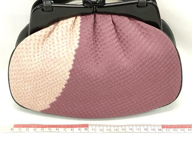 平和屋着物▼和装小物　和装バッグまとめて3点　ハンドバッグ　クラッチ　椿　器物花文　逸品　DABJ2069xg