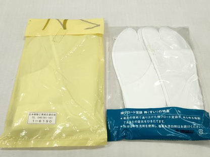 平和屋着物▼和装小物　足袋まとめて10点　白足袋　24.0cm　逸品　未使用　DABJ2079xg