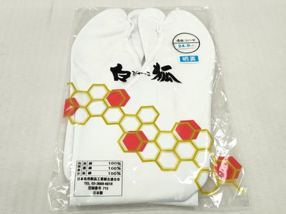 平和屋着物▼和装小物　足袋まとめて10点　白足袋　24.0cm　逸品　未使用　DABJ2079xg