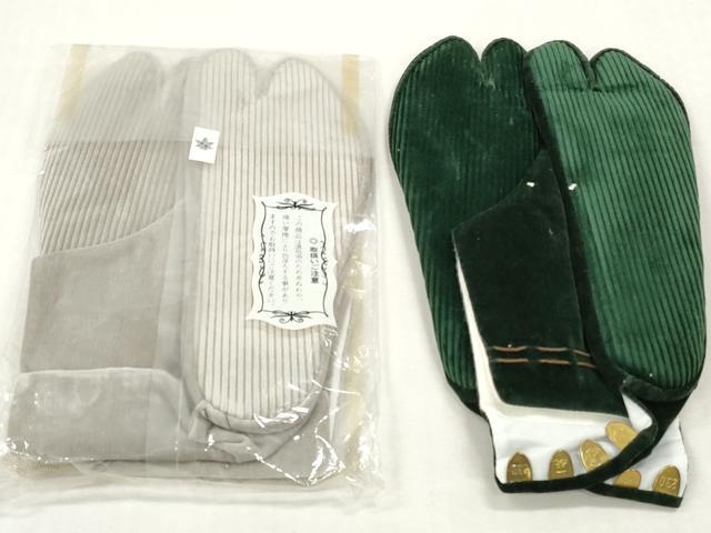 平和屋着物▼和装小物 足袋まとめて10点 カラー足袋 福助足袋 ストレッチ足袋 大のや 堅牢染 黒朱子 22.0cm～25.0cm 未使用 DABJ2094xg