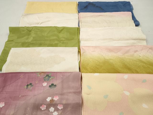 平和屋着物★和装小物　帯揚げ10枚セット　正絹　逸品　DABJ2194xg