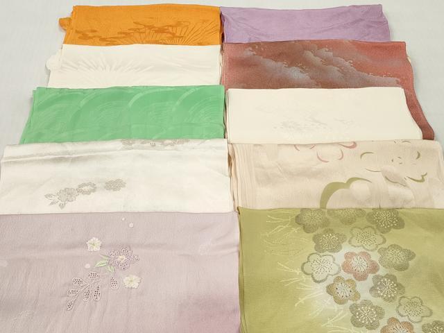 平和屋着物★和装小物　帯揚げ10枚セット　正絹　逸品　DABJ2198xg