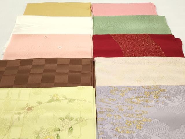 平和屋着物★和装小物　帯揚げ10枚セット　丹後ちりめん　正絹　逸品　DABJ2224xg