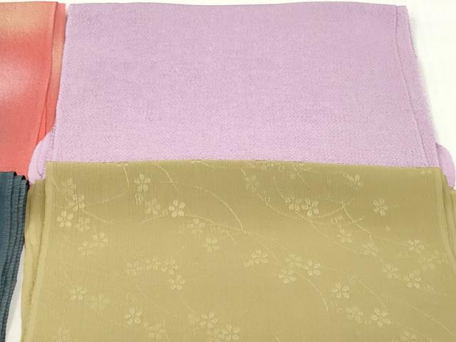 平和屋着物★和装小物　帯揚げ10枚セット　丹後ちりめん　正絹　逸品　DABJ2278xg