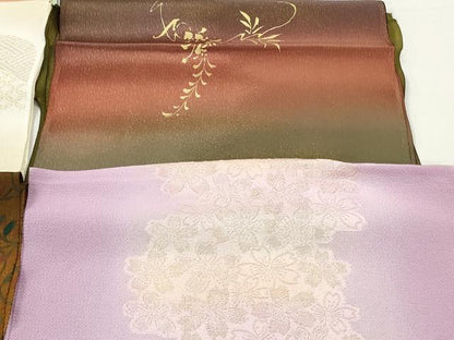 平和屋着物★和装小物　帯揚げ10枚セット　丹後ちりめん　正絹　逸品　DABJ2296xg