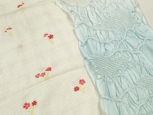 平和屋着物＊夏物　和装小物　帯揚げ10枚　部分絞り　柄絞り　全て正絹　逸品　DABJ2329xg