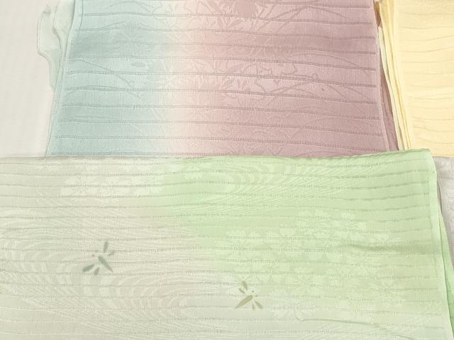 平和屋着物＊夏物　和装小物　帯揚げ10枚セット　正絹　逸品　DABJ2343xg