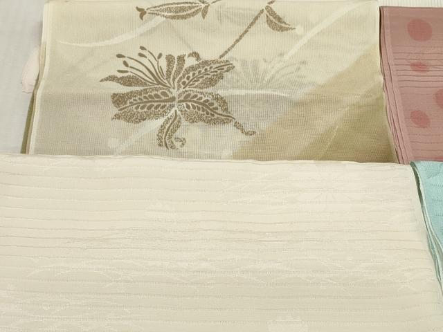 平和屋着物＊夏物　和装小物　帯揚げ10枚セット　正絹　逸品　DABJ2348xg