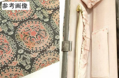 平和屋着物▼和装小物　和装バッグまとめて3点　ハンドバッグ　クラッチ　佐賀錦　円文白虎朱雀錦　逸品　DABJ2356xg