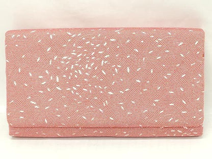 平和屋着物▼和装小物　和装バッグまとめて3点　ハンドバッグ　クラッチ　佐賀錦　花菱文　鮫小紋柄　吉祥遠山文　金糸　逸品　DABJ2358xg