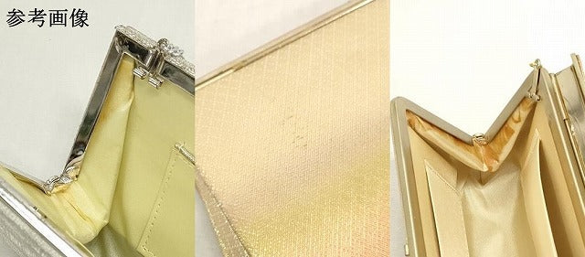 平和屋着物▼和装小物　和装バッグまとめて3点　ハンドバッグ　クラッチ　佐賀錦　花車文　御所車草花文　金銀糸　逸品　DABJ2361xg