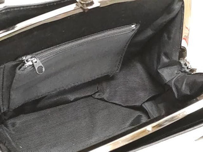 平和屋着物▼和装小物　和装バッグまとめて3点　ハンドバッグ　クラッチ　人物風景文　花松文　逸品　DABJ2370xg