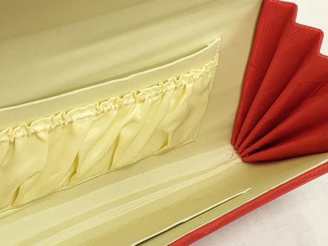 平和屋着物▼和装小物　和装バッグまとめて4点　ハンドバッグ　佐賀錦　亀甲花文　雪輪青海波　金糸　逸品　DABJ2378xg