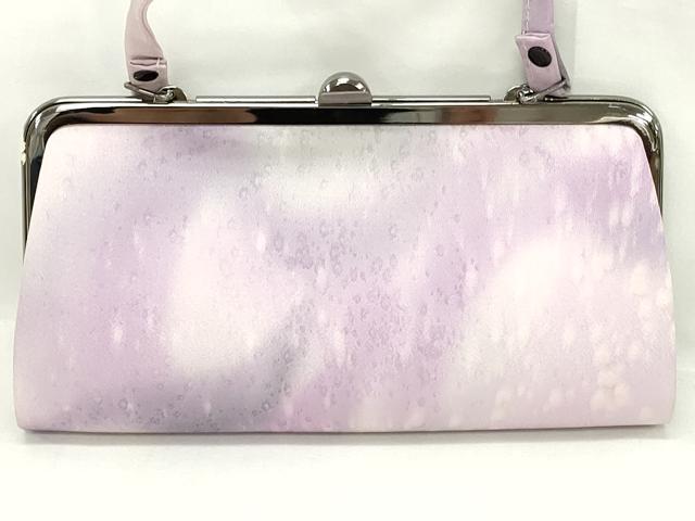 平和屋着物▼和装小物　和装バッグまとめて3点　ハンドバッグ　クラッチ　佐賀錦　草花文　霞文　銀糸　逸品　DABJ2387xg
