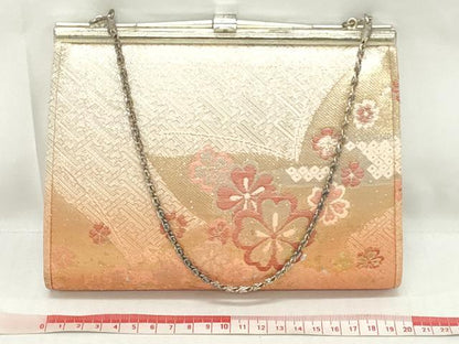 平和屋着物▼和装小物　和装バッグまとめて3点　ハンドバッグ　クラッチ　佐賀錦　吉祥花文　花蝶文　金銀糸　逸品　DABJ2388xg