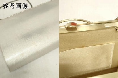 平和屋着物▼和装小物　和装バッグまとめて3点　ハンドバッグ　クラッチ　佐賀錦　舞蝶文　草花文　金彩　銀糸　逸品　DABJ2405xg