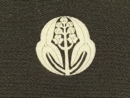平和屋着物■豪華黒留袖　刺繍　立波文　金彩　正絹　逸品　DABJ2525ya