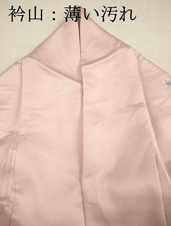 平和屋着物■訪問着　手描き　草花文　暈し染め　正絹　逸品　DABJ2527ya
