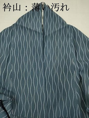 平和屋着物■上質な小紋　立涌文　正絹　逸品　DABJ2534ya