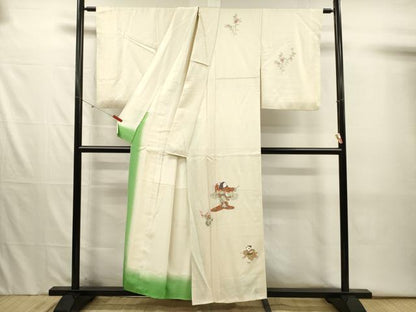 平和屋着物■訪問着　童子遊び　金彩　正絹　逸品　DABJ2537ya