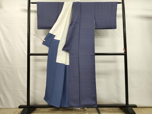 平和屋着物■江戸小紋　鮫小紋柄　正絹　逸品　DABJ2540ya