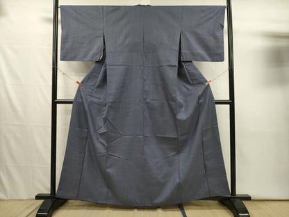 平和屋着物■上質な紬　絣文様　正絹　逸品　DABJ2553ya