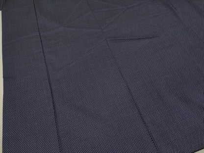 平和屋着物■上質な紬　絣文様　正絹　逸品　DABJ2553ya