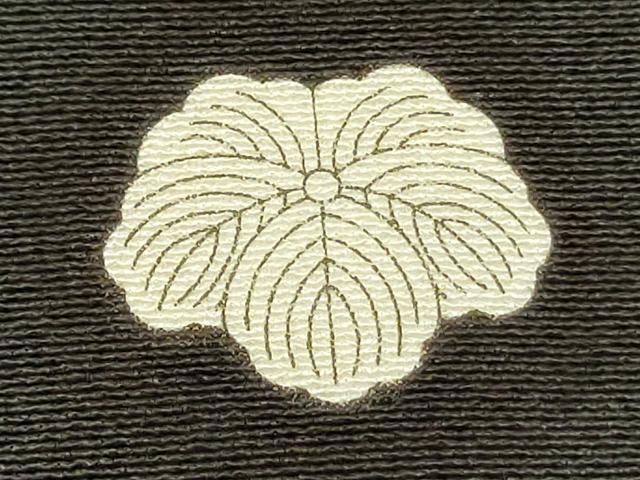 平和屋着物■豪華黒留袖　作家物　立波花松文　枝梅　正絹　逸品　DABJ2557ya