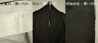 平和屋着物■豪華黒留袖　渡橋風景花松文　金彩　正絹　逸品　DABJ2560ya