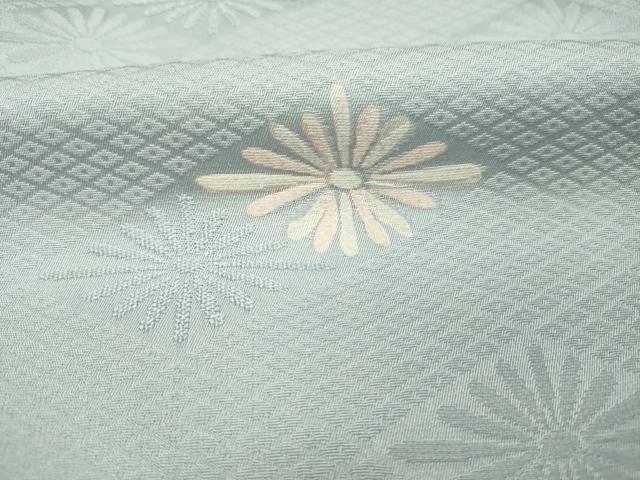 平和屋着物■上質な小紋　花菱文　正絹　逸品　DABJ2646ya
