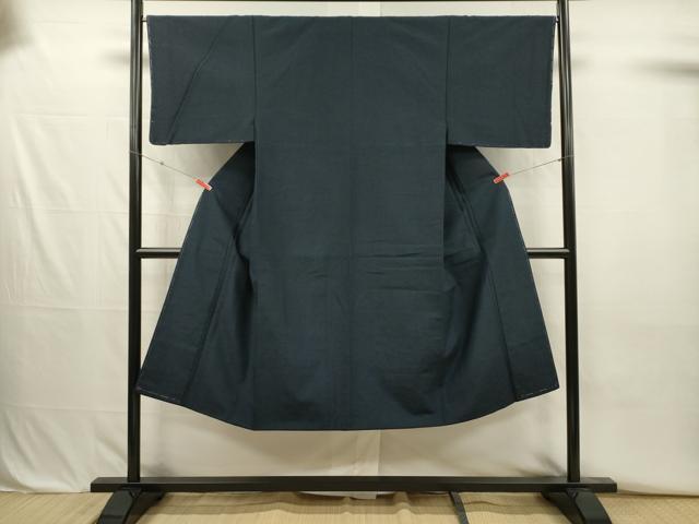 平和屋着物■男性　紬　褐返色　正絹　逸品　DABJ2702ya