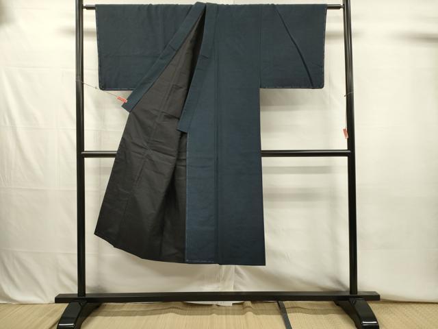 平和屋着物■男性　紬　褐返色　正絹　逸品　DABJ2702ya
