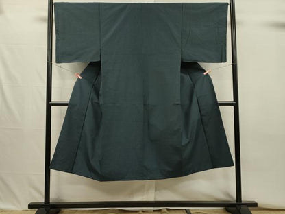 平和屋着物■男性　本場大島紬　幾何学文様　正絹　逸品　DABJ2704ya
