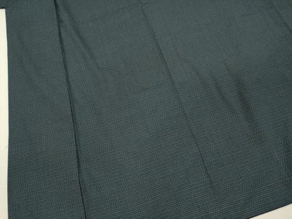 平和屋着物■男性　本場大島紬　幾何学文様　正絹　逸品　DABJ2704ya